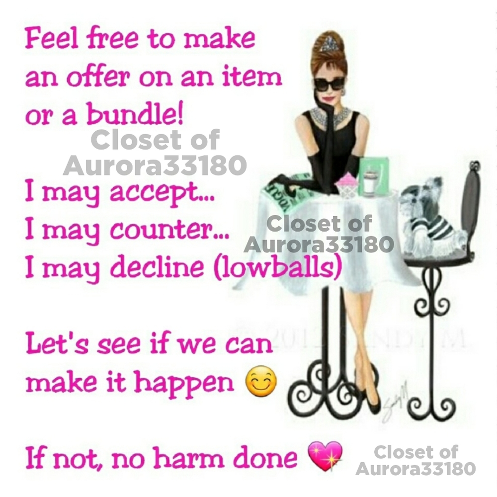 Reasonable offers & questions are welcome!